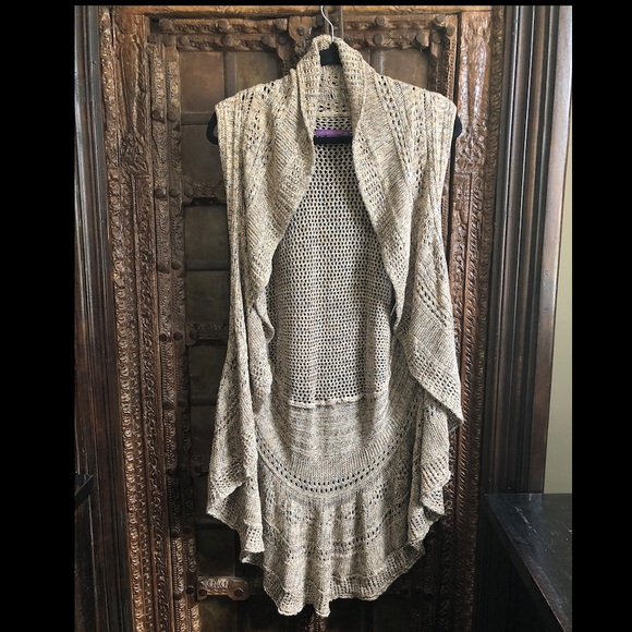 New Long sleeveless knitted open top ♥️ - Picture 7 of 14